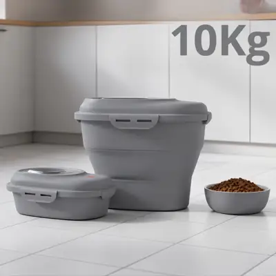 Foto do anúncio: Porta Ração Pote 10kg Evolution Tampa Vedada Cães Gato