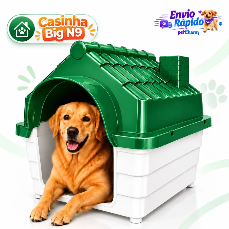 Foto do anúncio: Casinha de Cachorro N 9 Para Cachorro Grande Porte Desmontável