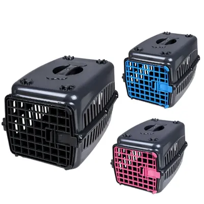 Foto do anúncio: Caixa de Transporte Pet Nº1 N°2 N°3 e N°4 Pequeno Médio e Grande Porte Resistente com Ventilação