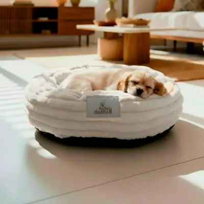 Foto do anúncio: Cama Para Cachorro e Gato Pequeno Ninho Nuvem Caminha Pet Luxo Confortável 50cm - Vaipramix