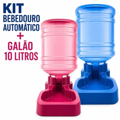 Foto do anúncio: Kit Bebedouro Automático + Galão para Cachorros Água Fresca Sempre