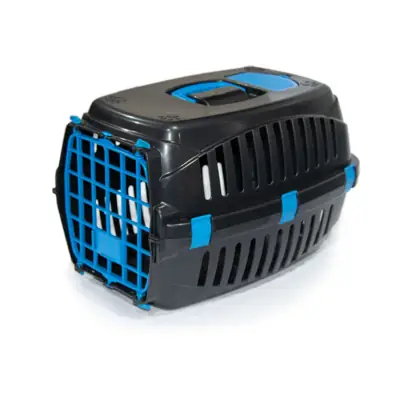 Foto do anúncio: 1. Caixa Transporte Pet N2 Black Premium Cães Gatos Coelhos - Abertura