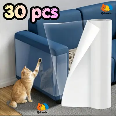 Foto do anúncio: Conjunto de 30 peças protetor de sofá de gato transparente conjunto