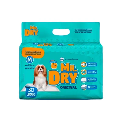 Foto do anúncio: Tapete Higiênico Mr Dry para Cães 80x60 com 30un