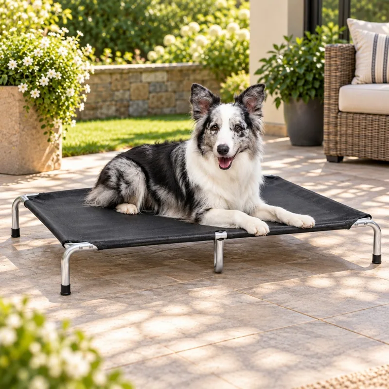 Foto do anúncio: Cama Para Cachorro Cama Suspensa Elevada Pet Cachorro 90x60cm