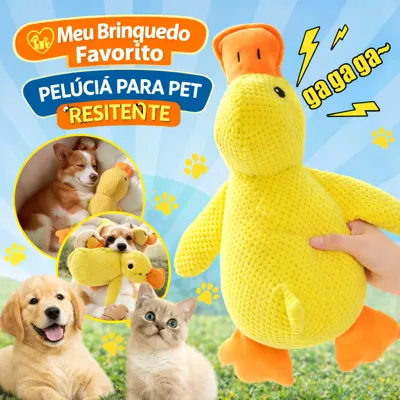 Foto do anúncio: Pato de pelúcia com som para cães e gatos