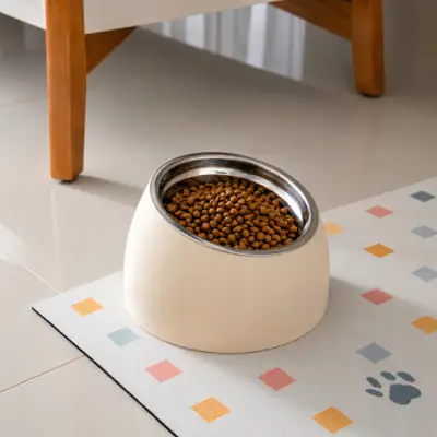 Foto do anúncio: Comedouro Elevado Pet com Tigela Inox 300ml Stile Cibo
