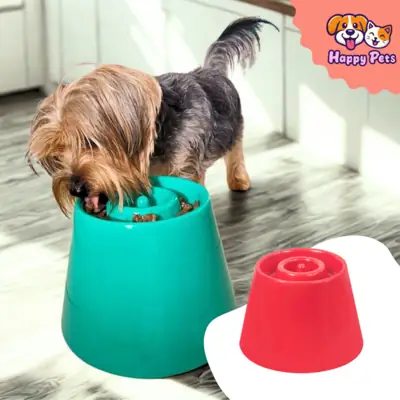 Foto do anúncio: Comedouro Lento E Alto Da Pet Games Dog Eat P Para Cão Cachorro Pequeno