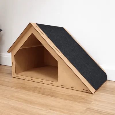 Foto do anúncio: Casinha Gato Tóca Rampa Casa Caminha Pet Arranhador Carpet Luxo
