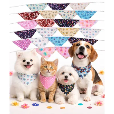 Foto do anúncio: Bandanas M Temáticas Pet para Cães e Gatos | Banho e Tosa | Estampadas | Acessorios Pet Coleção 03