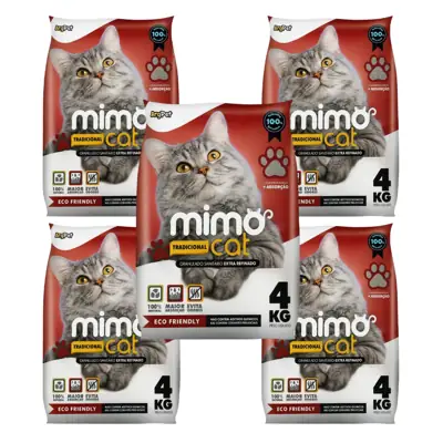 Foto do anúncio: 4 a 20 kg Areia sanitária higiênica para gatos argila natural absorção