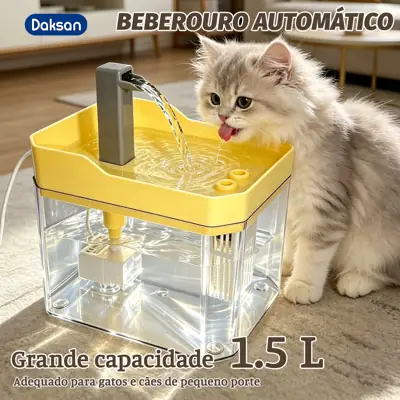 Foto do anúncio: Bebedouro Automático Para Gatos com Filtro Fonte de Água Circulante USB