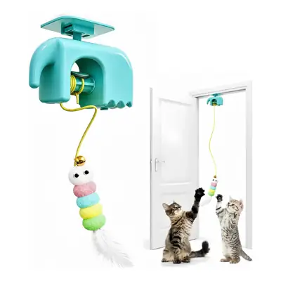 Foto do anúncio: Brinquedo Inteligente para Gatos com Corda Elástica Giratória Elétrica