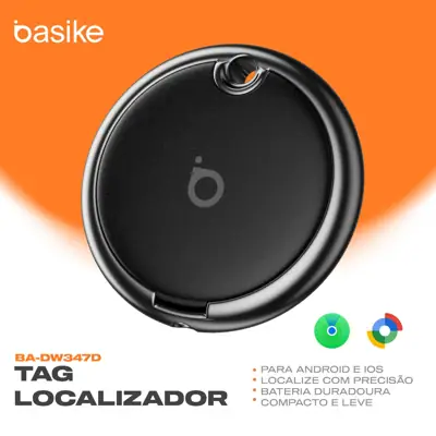 Foto do anúncio: BASIKE Localizador Bluetooth Tag Anti Perda Rastreador Chaves Carteira