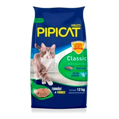 Foto do anúncio: Areia para Gato Classic 12kg Pipicat