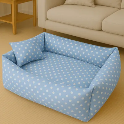Foto do anúncio: Cama para Cachorro e Gato - Fibra Tamanho M G e GG + Travesseiro de Brinde