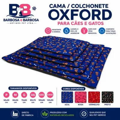 Foto do anúncio: Cama Caminha Colchonete Oxford para Cachorros e GatosR$11,60 ~ R$26,80