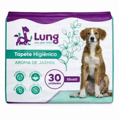 Foto do anúncio: Tapete Higienico para Cachorro Pet Fralda 50x60cm 30un Aroma Jasmim