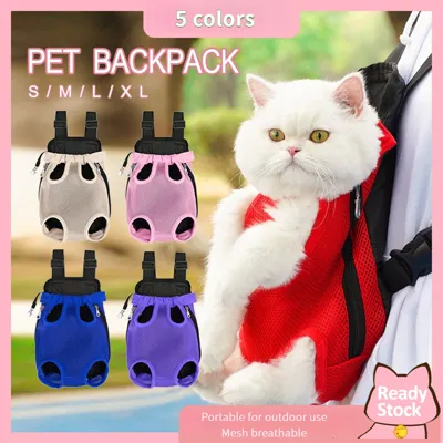 Foto do anúncio: Bolsa Canguru Transporte De Pet Cachorro Gatos Preto Rosa