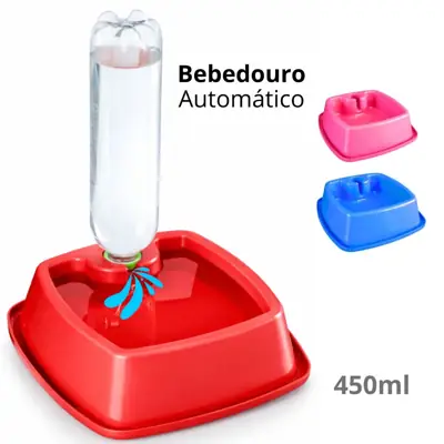 Foto do anúncio: Bebedouro Automático cachorro e Gatos com Encaixe para Garrafa Pet Anti