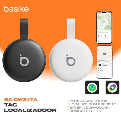 Foto do anúncio: BASIKE Localizador Bluetooth Compatível com Android e iOS