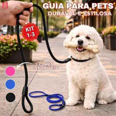 Foto do anúncio: Guia unificada para Cachorro Coleira Ajustável guia deslizante Alta