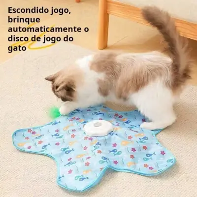 Foto do anúncio: Brinquedos Inteligentes para Gatos Esconde-Esconde com Rato, Penas