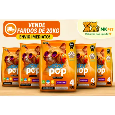 Foto do anúncio: 20kg areia sanitaria higienica natural argila absorvente para gatos