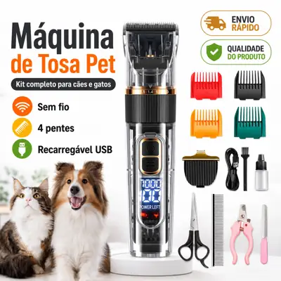 Foto do anúncio: Máquina Profissional Tosa de Cães Corte de Pelos de Animais