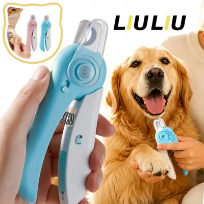 Foto do anúncio: Alicate de Unhas para Pet com Luz LED e Lixa Embutida, Corte Sem Ferir