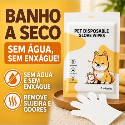 Foto do anúncio: Luvas para banho de gatos luvas para gatos luvas umedecidas para cães luvas descartáveis p