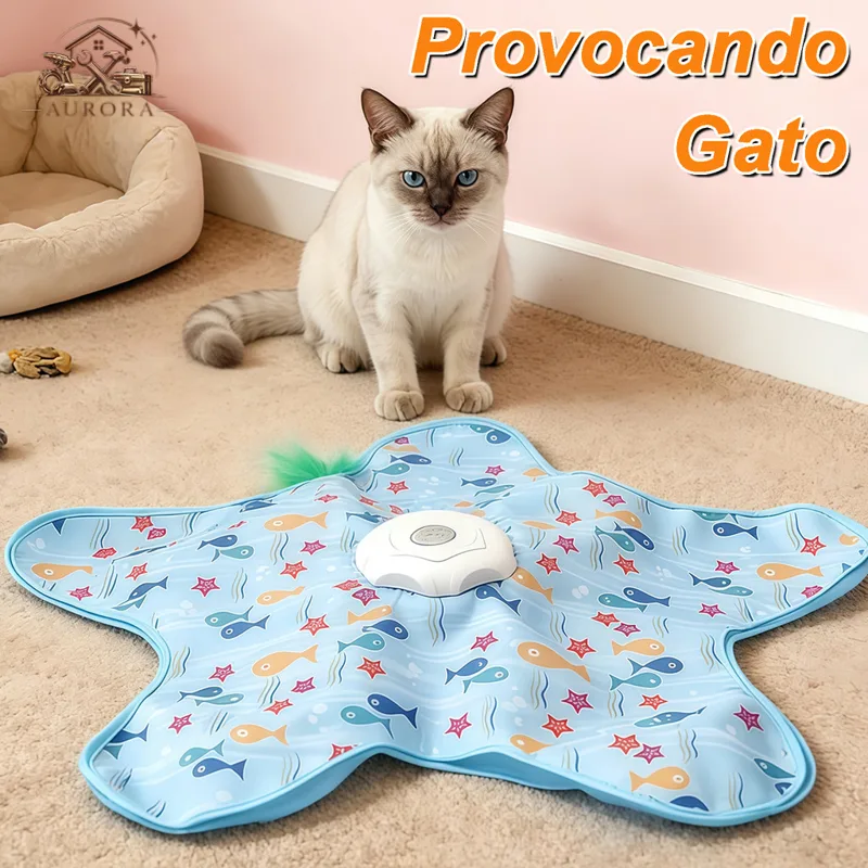 Foto do anúncio: Tapete Elétrico com Borboleta Automática e Penas