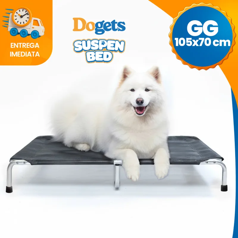Foto do anúncio: Cama para Cachorro Grande Suspensa Elevada Pet Cães 105x70cm