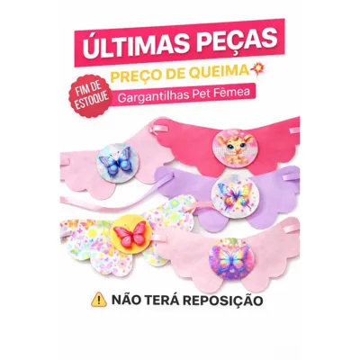Foto do anúncio: Laços Pet Gargantilha Pet Colar Bandana Gravatinhas Cachorros Gatos Pet Shop