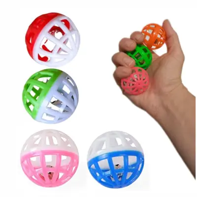 Foto do anúncio: Brinquedo Kit 4 Bolinhas para Gato cachorro filhote pequeno calopsita